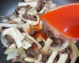 牛肉と玉ねぎのトマト煮【ここから栄養士】作り方2写真