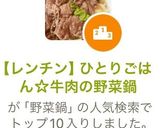 【レンチン】ひとりごはん☆牛肉の野菜鍋作り方10写真