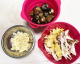 はまぐり＆アンチョビのコク旨オイルパスタ作り方3写真