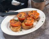 焼きトマトのブルスケッタ作り方3写真