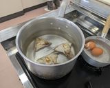 鯛かまのだしラーメン作り方2写真