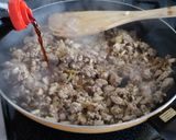 椎茸香る、豚挽き肉炒め作り方7写真