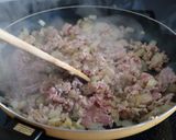 椎茸香る、豚挽き肉炒め作り方5写真