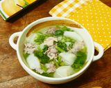 ゆず香る♪かぶと豚肉の中華風スープ作り方7写真