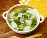 ゆず香る♪かぶと豚肉の中華風スープ作り方8写真