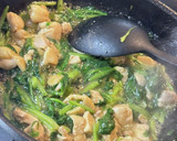 鶏とほうれん草のふわとろ卵炒め作り方5写真