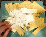 厚揚げとニラのすき煮丼作り方1写真