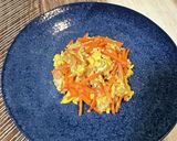 ツナとにんじんのチーズ卵とじ作り方5写真