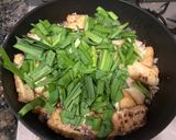 厚揚げとニラのすき煮丼作り方5写真