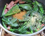 ほうれん草・卵・ベーコンのポパイパスタ作り方5写真