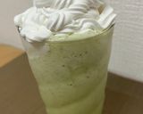 よこ's 緑茶クリームフラペチーノ作り方6写真