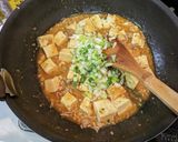丸美屋麻婆豆腐 挽き肉・ネギ・花椒油足し作り方9写真