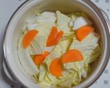 中華風白菜スープ作り方1写真