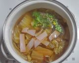中華風白菜スープ作り方4写真