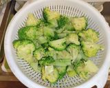 海老アボカドブロッコリーゆで卵のサラダ作り方9写真