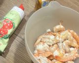 エビのトマトクリームパスタ作り方2写真