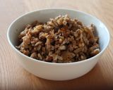椎茸香る、豚挽き肉炒め作り方9写真