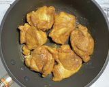鶏もも肉とマッシュルームのカレー炒め作り方4写真