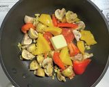 鶏もも肉とマッシュルームのカレー炒め作り方6写真