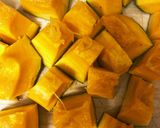 【レンチン】ひとりごはん☆かぼちゃの煮物作り方2写真