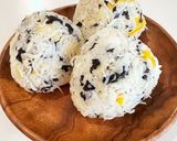 海苔香る☆しらすとチーズのおにぎり作り方3写真