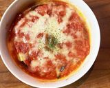 【レンチン】ひとりごはん☆なすのトマト煮作り方6写真