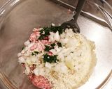 パセリ入りミニボール作り方1写真