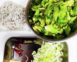 蕗の薹としらすのアヒージョ作り方1写真