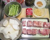 大根と豚バラ肉のカレー醤油煮作り方2写真