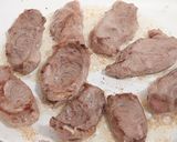 フライパンひとつで簡単！カシラ肉焼とん風作り方3写真
