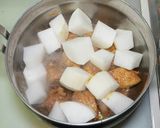 大根と豚バラ肉のカレー醤油煮作り方8写真