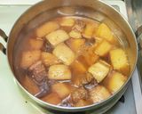 大根と豚バラ肉のカレー醤油煮作り方14写真