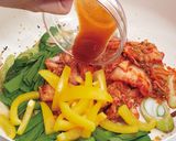 くせになる~!カシラ肉のキムチ炒め作り方3写真