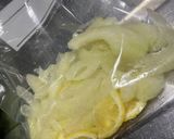 自己流　セロリといかくんのレモン漬け作り方3写真