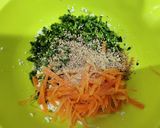 塩昆布だけで～調味料なしの豆腐の白和え作り方8写真
