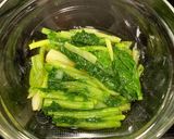 【野菜ソムリエ】畑菜のお浸し作り方3写真