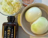 味研焼肉生だれで新玉ねぎ大量消費チーズ焼作り方2写真