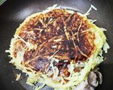 じゃが芋消費で～じゃが芋お好み焼き作り方9写真