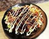 じゃが芋消費で～じゃが芋お好み焼き作り方10写真