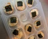 離乳食容器で簡単♪ミニおにぎり作り方5写真