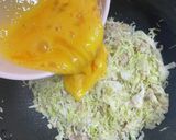 コンビニ食材で作る　ヘルシーキャベツ焼き作り方3写真