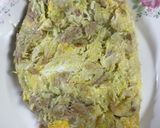 コンビニ食材で作る　ヘルシーキャベツ焼き作り方5写真