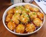 たっぷりとろとろ✨あんかけ白菜鶏団子作り方6写真