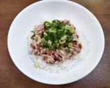 ひとりランチに☆ツナマヨ納豆丼作り方2写真