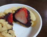 カステラのいちご大福風作り方6写真