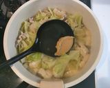 キャベツの豚汁作り方6写真