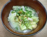 キャベツの豚汁作り方7写真