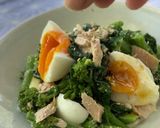 菜の花とたまごの胡麻マヨ ツナサラダ作り方4写真