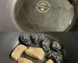 カジキマグロの胡麻衣作り方5写真