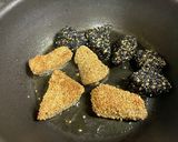 カジキマグロの胡麻衣作り方7写真